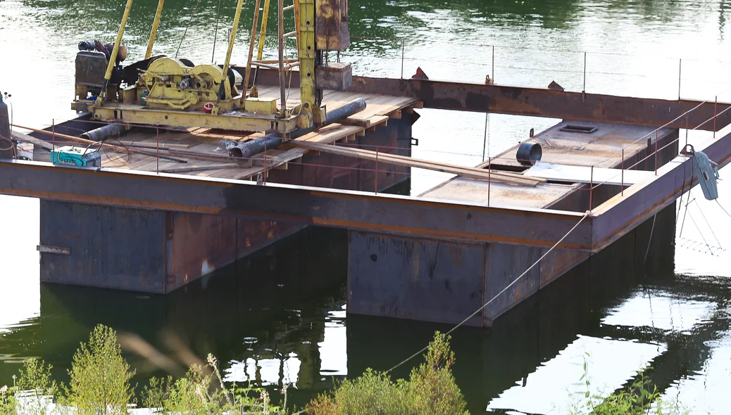 Construção da ponte 