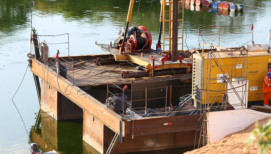 Construção de nova ponte é iniciada