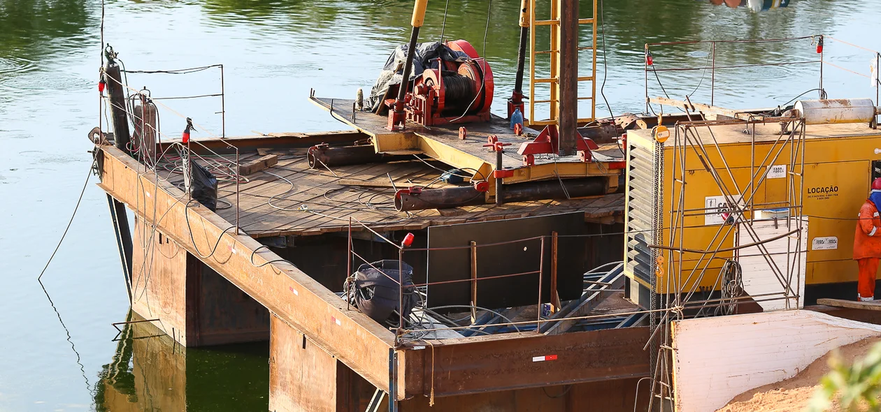 Construção de nova ponte é iniciada