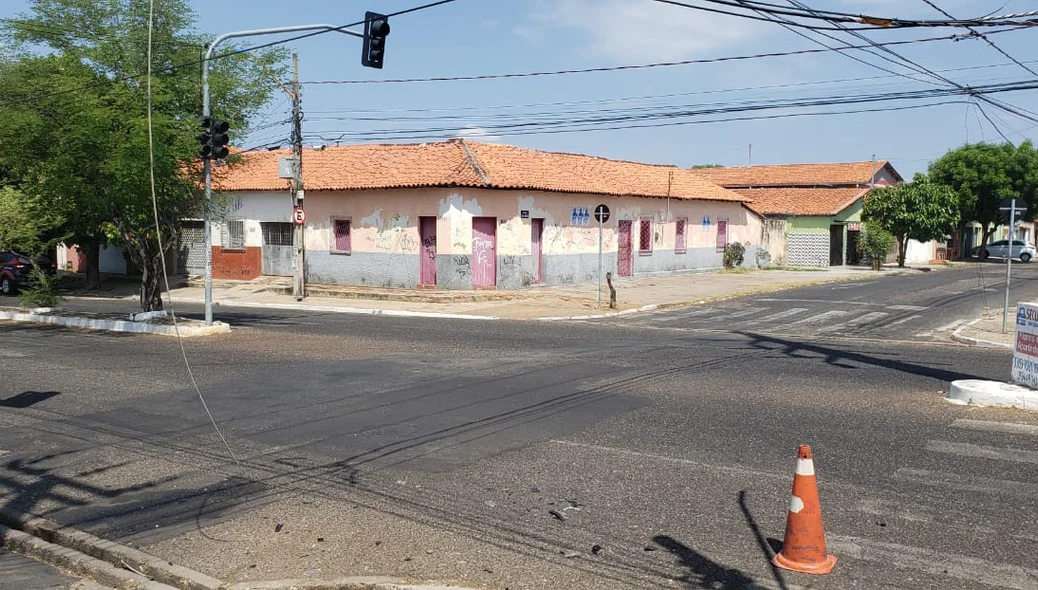 Cruzamento onde aconteceu o acidente