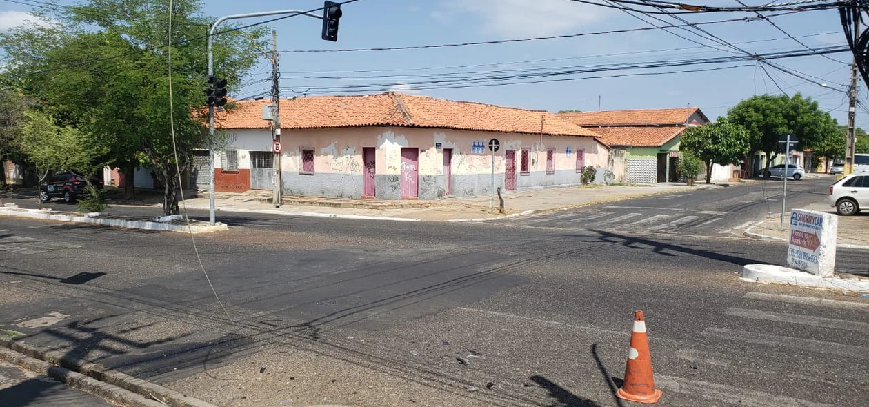 Cruzamento onde aconteceu o acidente