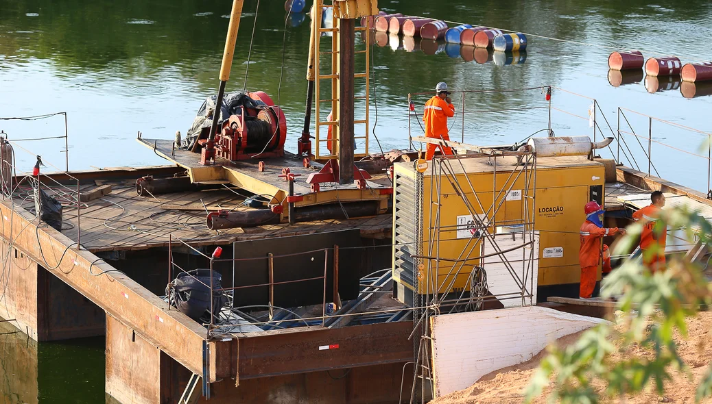 Primeira etapa da construção de nova ponte é iniciada 