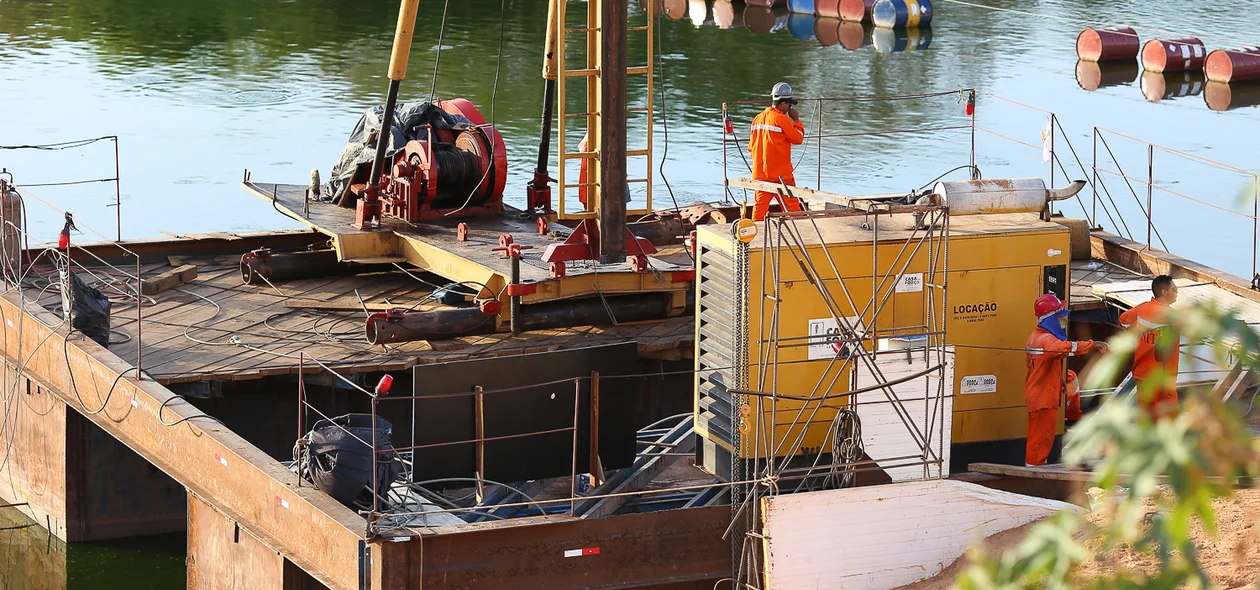 Primeira etapa da construção de nova ponte é iniciada 