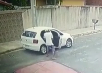 Criminoso rende duas pessoas e rouba carro no bairro Mafuá