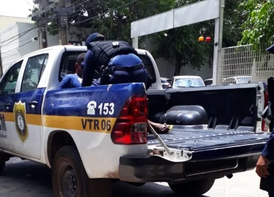 Suspeito foi preso pela Guarda Municipal de Teresina