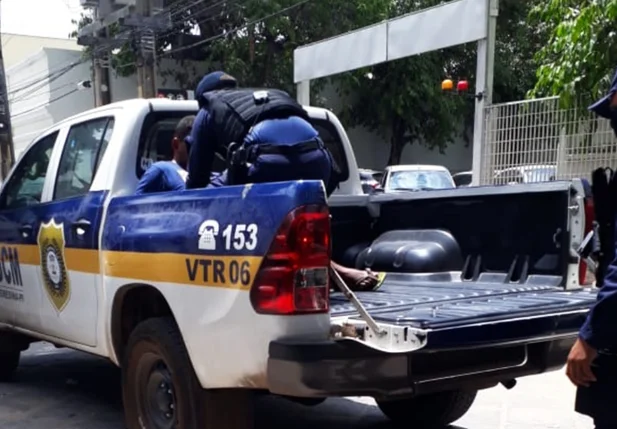 Suspeito foi preso pela Guarda Municipal de Teresina