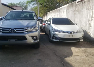 Hilux e Corolla recuperados