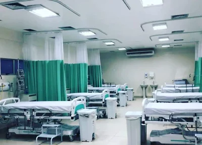 Obras no Hospital Regional Justino Luz