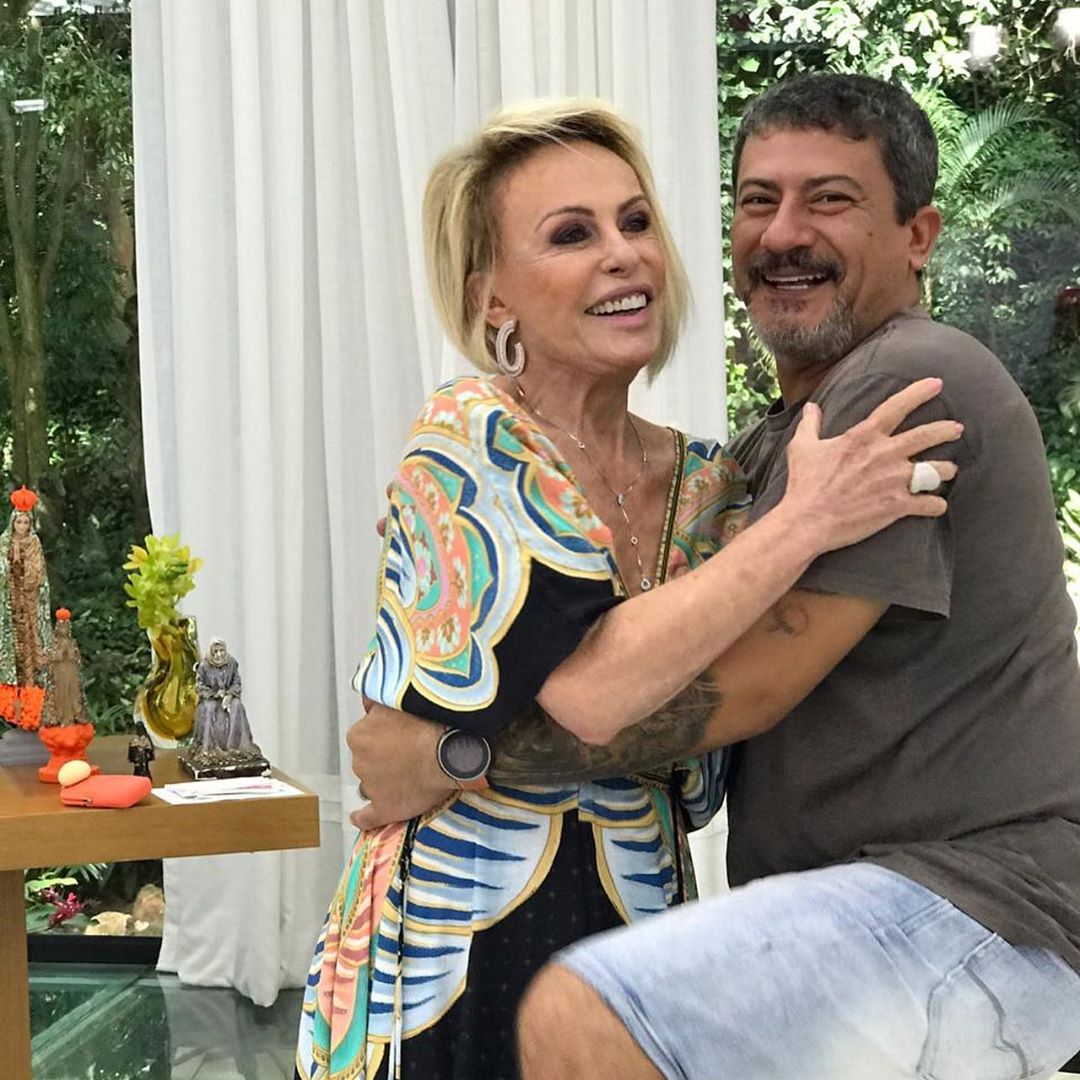 Ana Maria Braga e Tom Veiga