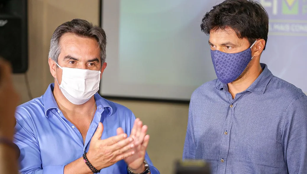 Ministro Fábio Faria e senador Ciro Nogueira