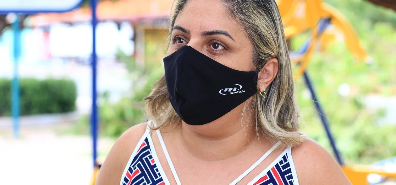 Indira Aragão, moradora do bairro