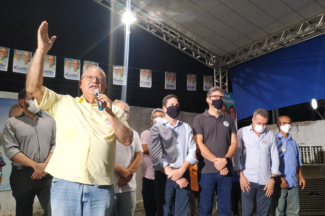 Kleber Montezuma no evento do PSBD em Teresina 