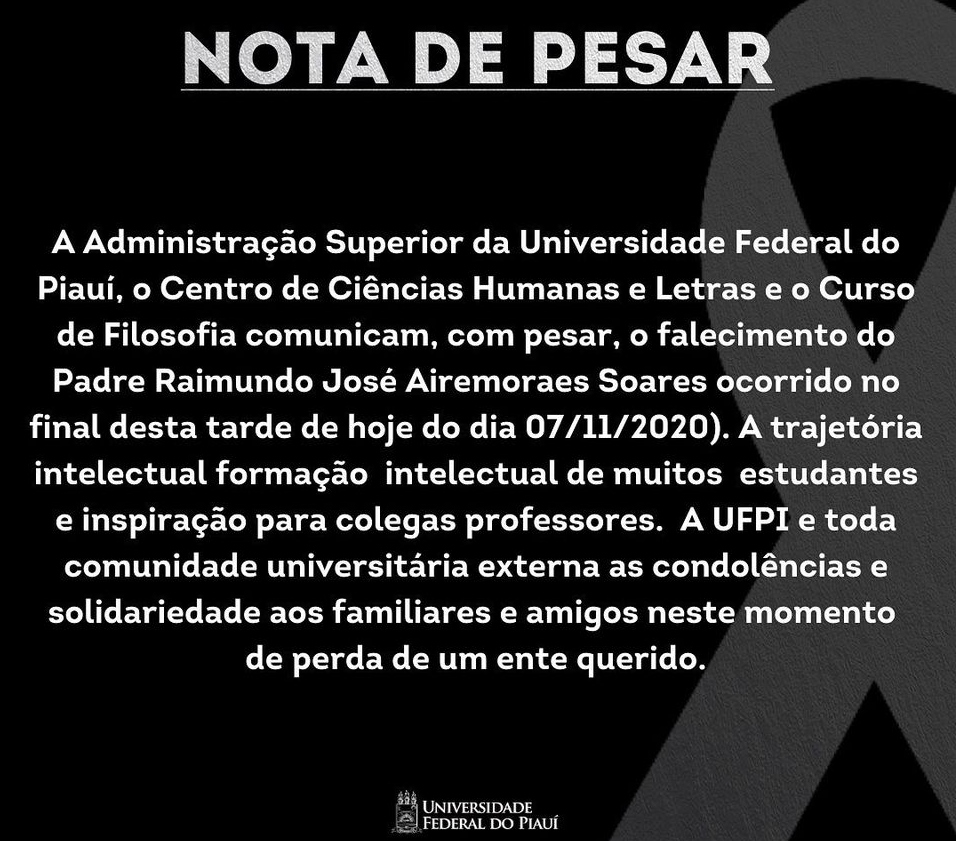 Nota da UFPI