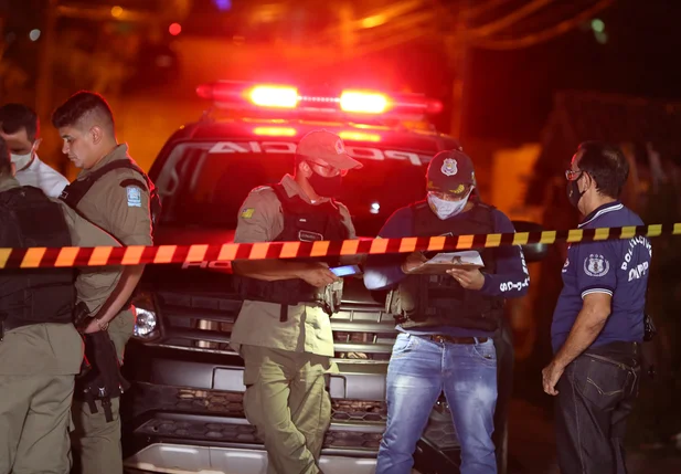 Homicídio no bairro Monte Castelo em Teresina Piauí 