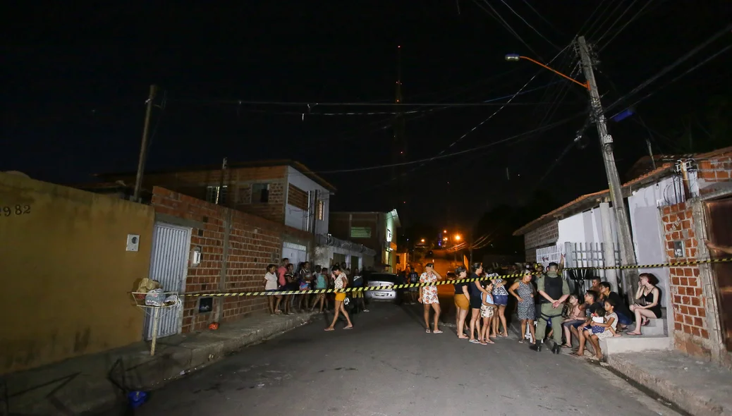 Rua professor Alceu Brandão no monte castelo