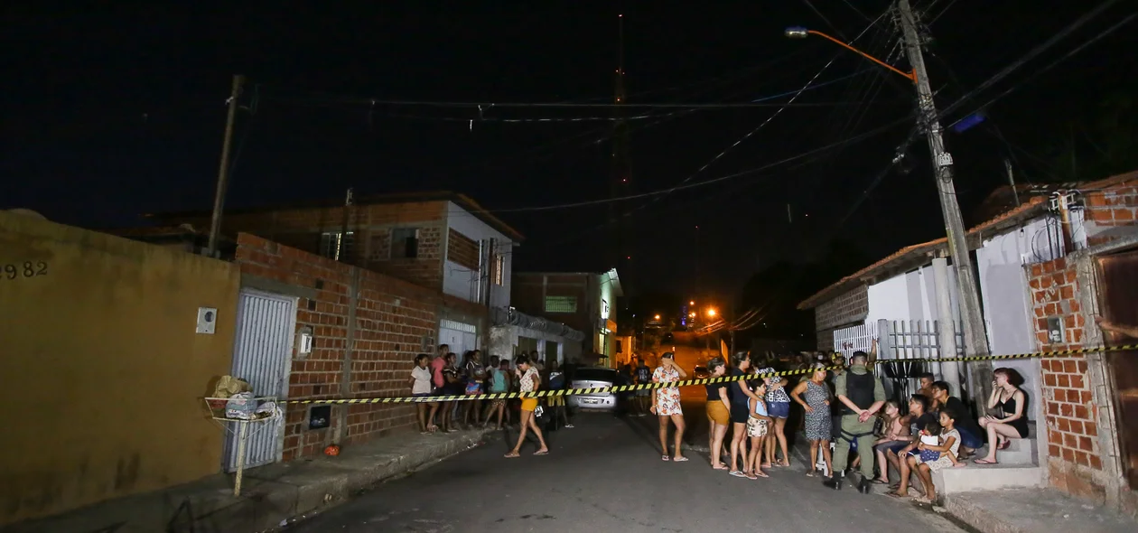 Rua professor Alceu Brandão no monte castelo