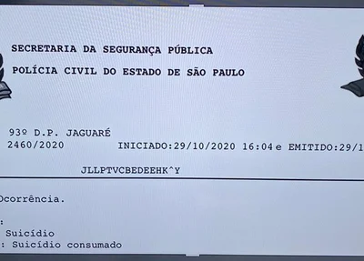 Laudo da Polícia Civil de SP
