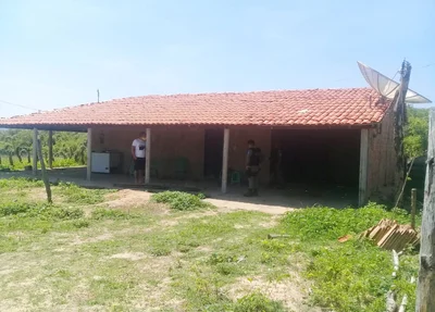 Local em que a vítima foi encontrada morta