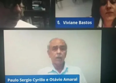 Paulo Sérgio Cyrillo estava participando de uma entrevista virtual