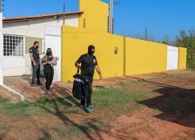 Gaeco cumpre mandados em Teresina e José de Freitas