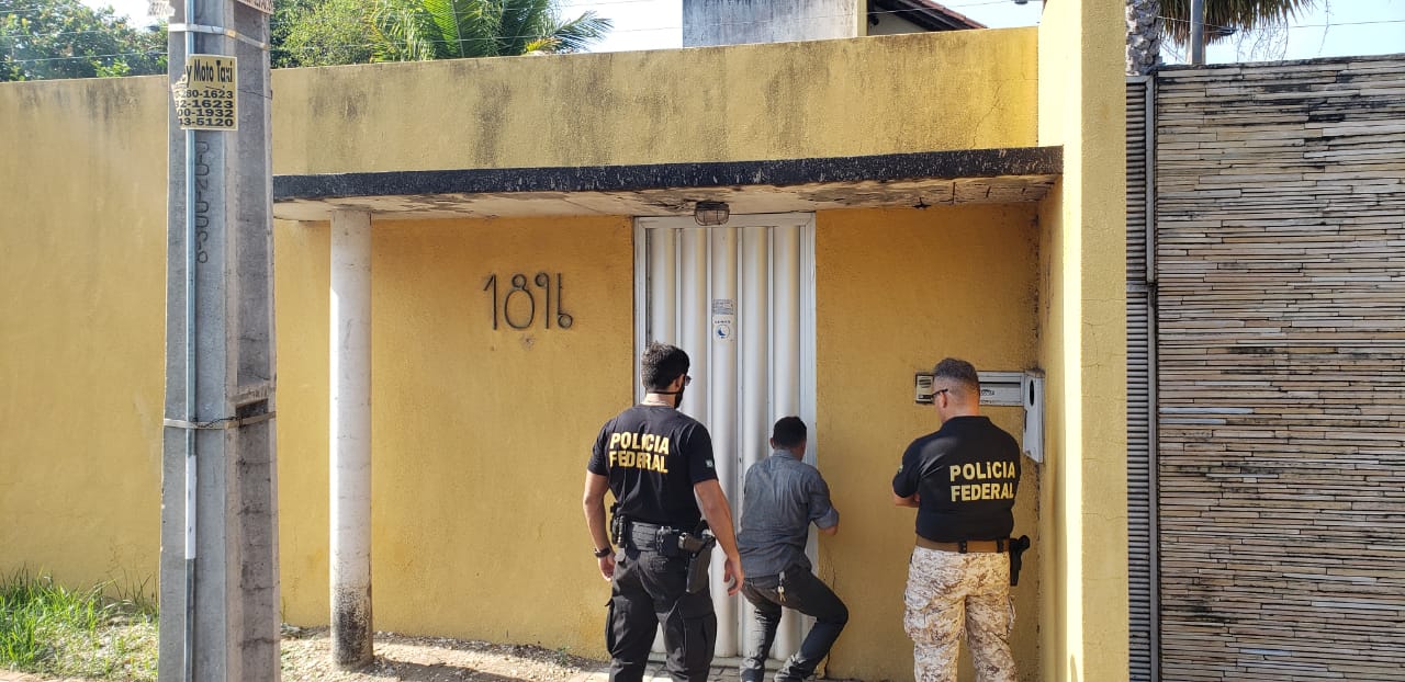 Mais um endereço alvo da Polícia Federal
