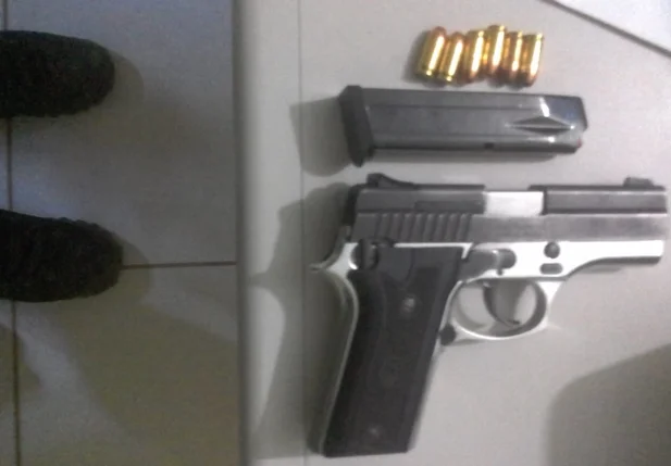 Acusado de ameaçar homem com arma de fogo é preso no Piauí