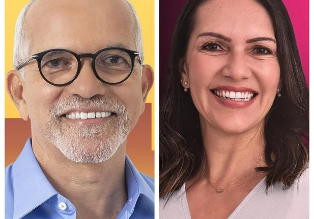Edvaldo e delegada Daniela