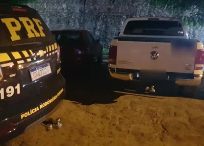 Veículo em que os R$ 23 mil estava sendo transportado