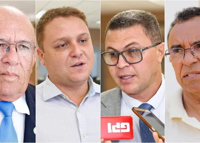 Edson Melo, Venâncio Cardoso, Gustavo de Carvalho e Paulo Lopes