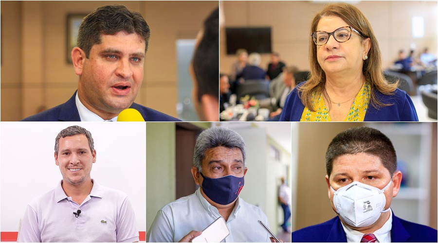 Gustavo Gaioso, Graça Amorim, Ítalo Barros, Joninha e Zé Filho