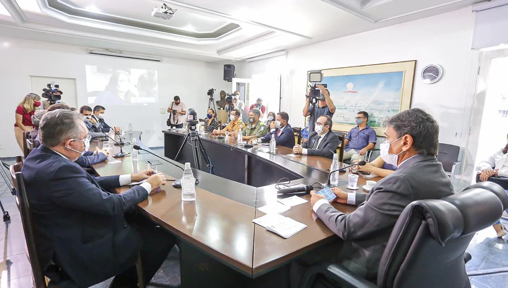 Lançamento da Campanha Novembro Azul no Palácio de Karnak