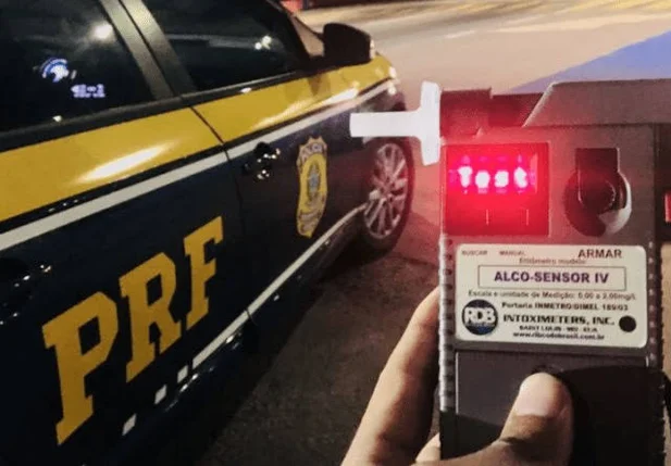 Motorista foi submetido ao teste de alcoolemia