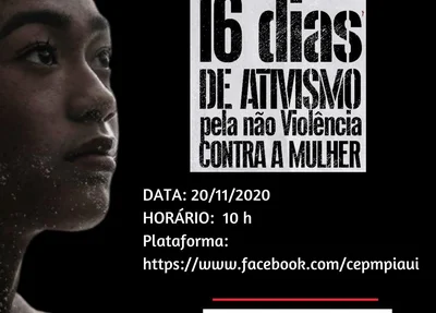 Campanha será realizada pela CEPM-PI e terá transmissão pelo Facebook