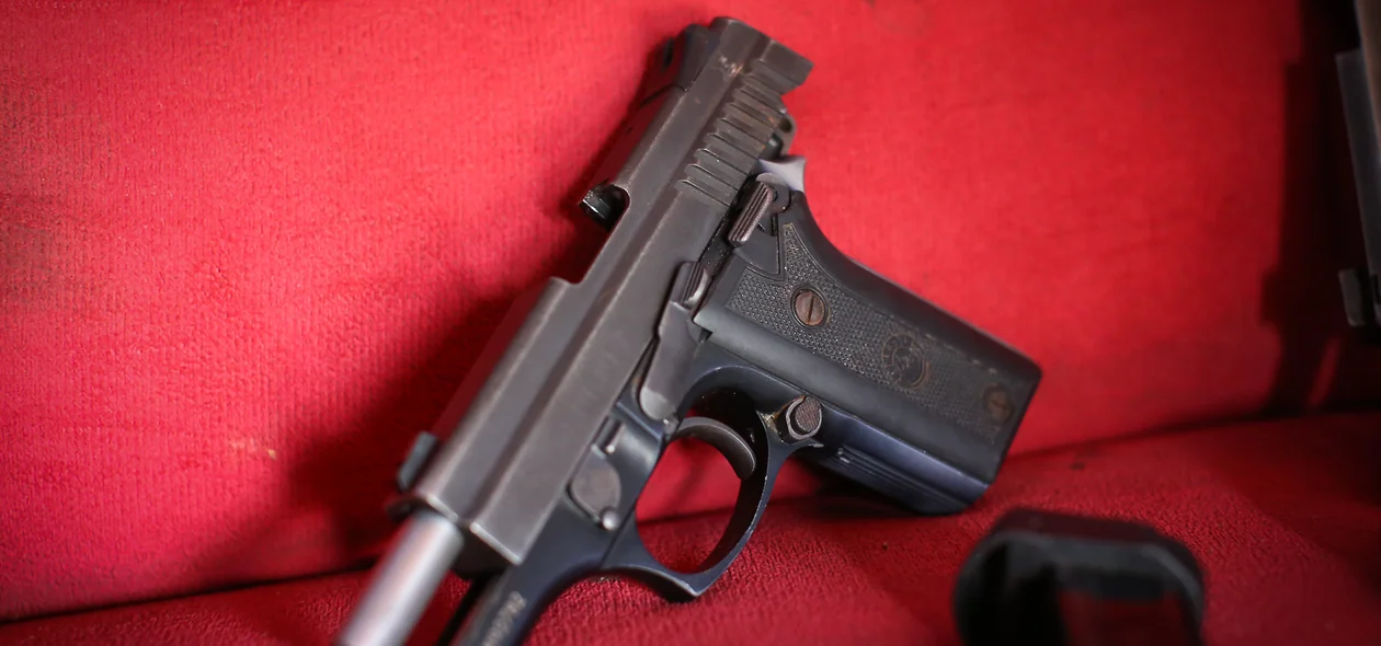 Pistola apreendida