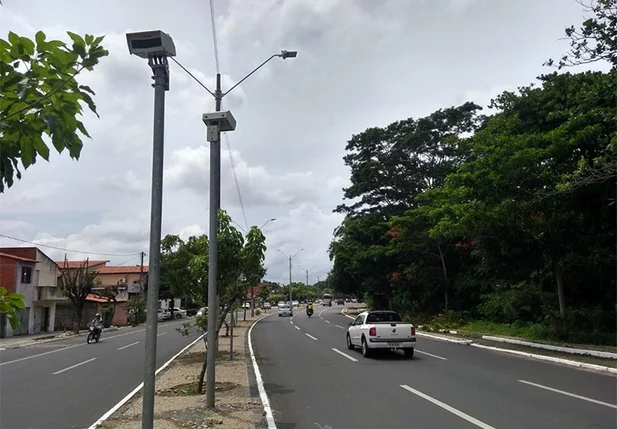 Radar fixo da Strans 