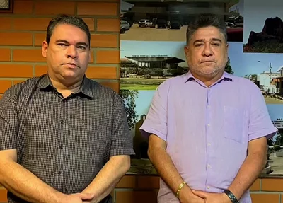 Delegado James Guerra e João Mádison