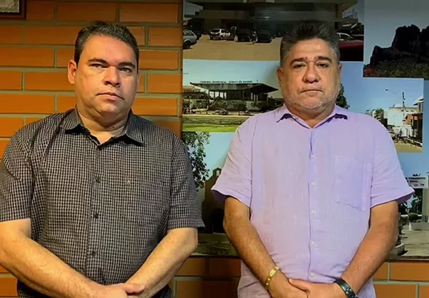 Delegado James Guerra e João Mádison
