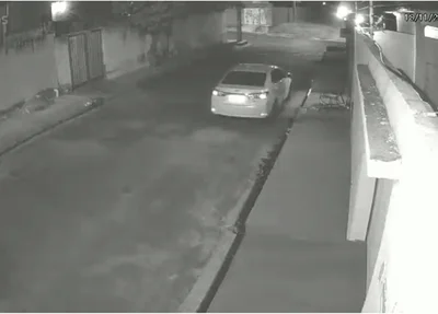 Veículo utilizado pelos assaltantes