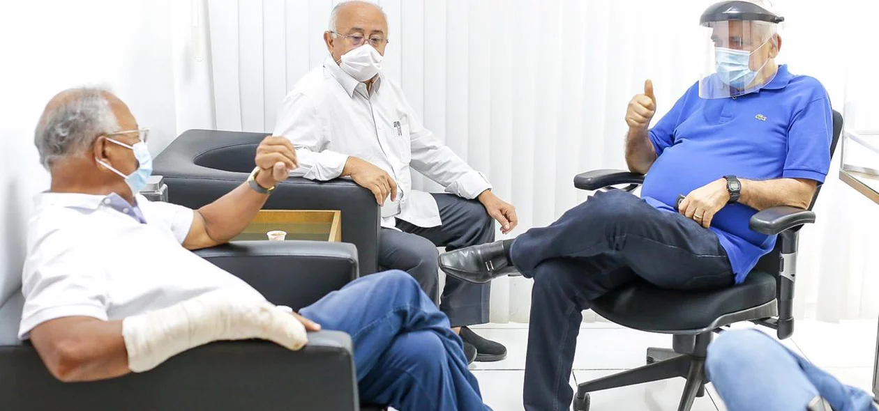 Dr. Pessoa, Júlio César e Themístocles Filho