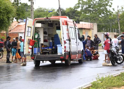 Elementos são socorridos pelo SAMU em Teresina