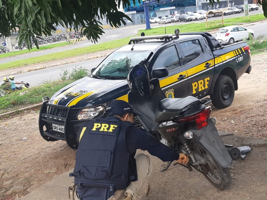 Veículo foi recuperado e encaminhado para a Polinter para ser restituído ao seu proprietário