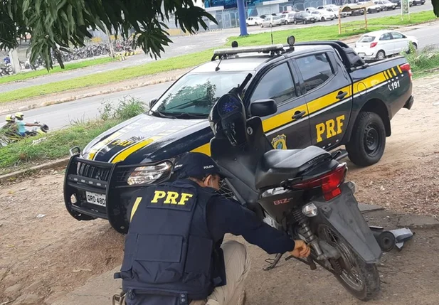 Veículo foi recuperado e encaminhado para a Polinter para ser restituído ao seu proprietário