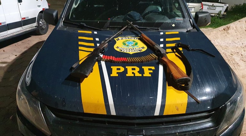 Armas apreendidas em Bom Jesus
