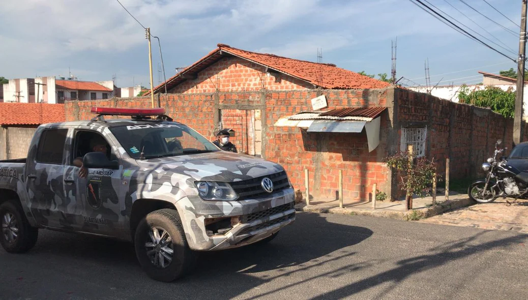 Residência da vítima