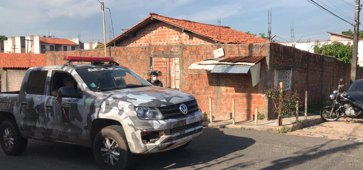 Residência da vítima