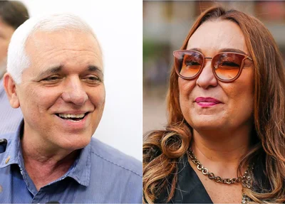 Themístocles Filho e Flora Izabel