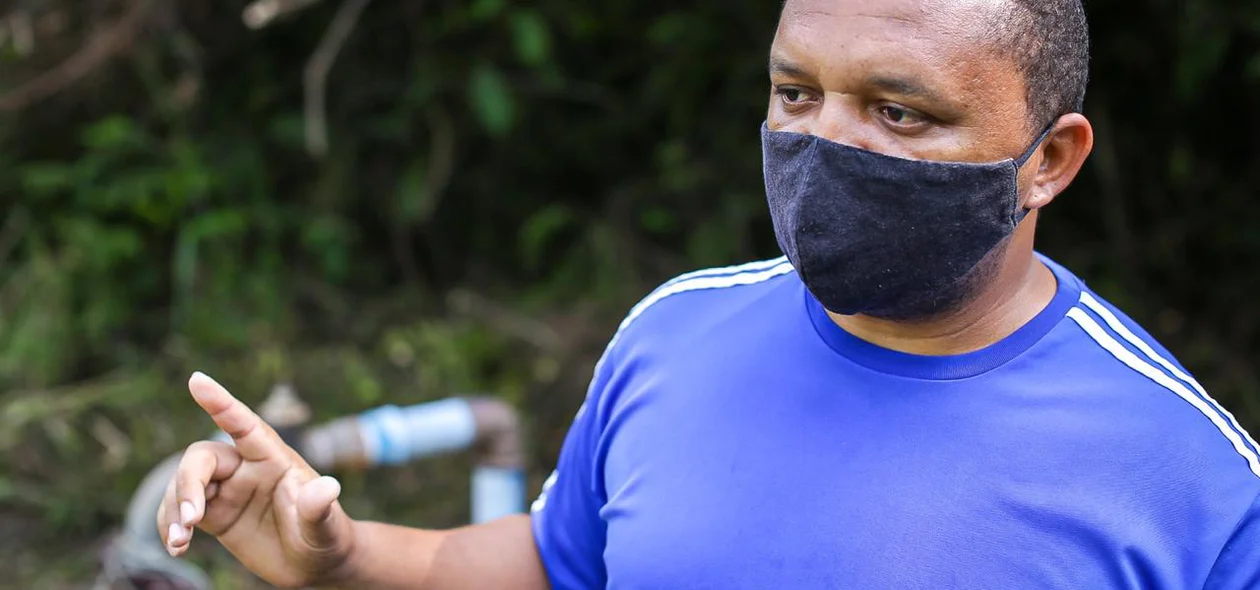 Freitas, morador da localidade 