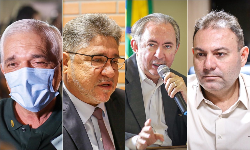 Themístocles Filho, João Mádison, João Henrique Sousa e Jeová Alencar