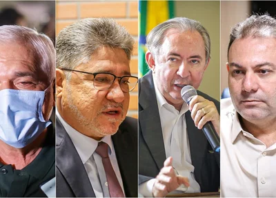 Themístocles Filho, João Mádison, João Henrique Sousa e Jeová Alencar