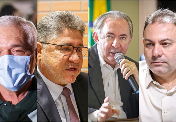Themístocles Filho, João Mádison, João Henrique Sousa e Jeová Alencar
